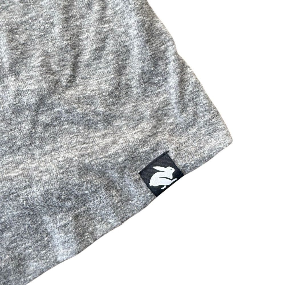 Rabbit Remix Tank Top Running Tank Grey Stripe Large NWT - Picture 6 of 8